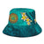 American Samoa Polynessian Bucket Hat - Manta Ray Ocean - Polynesian Pride