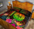 Tahiti Polynesian Quilt Bed Set - Hibiscus and Banana Leaves - Polynesian Pride