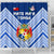 Mate Ma'a Tonga Rugby Shower Curtain Polynesian Creative Style - Blue - Polynesian Pride