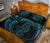 Polynesian Quilt Bed Set - Polynesian Blue Seahorse Tattoo - Polynesian Pride