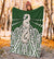 Maori Moko Tattoo Premium Blanket, Manaia Pounamu - Polynesian Pride