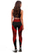 Hawaii Turtle Polynesian Red Leggings - Diamond Style - Polynesian Pride