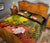 CNMI Custom Personalised Quilt Bed Set - Humpback Whale with Tropical Flowers (Yellow) - Polynesian Pride