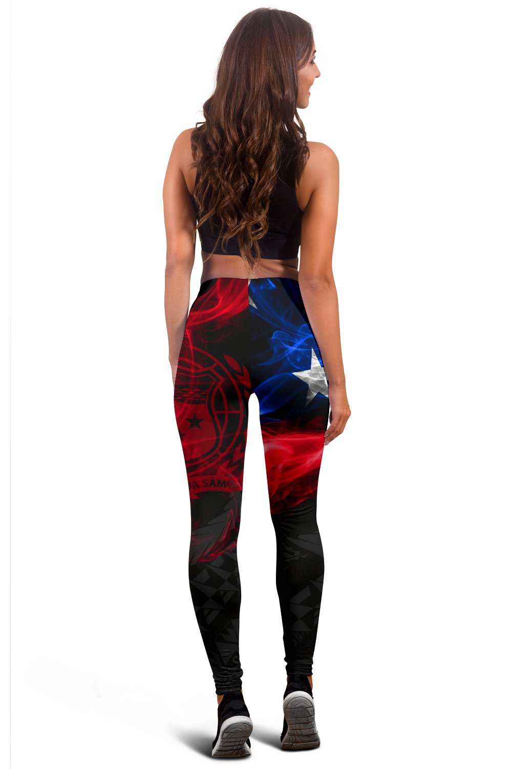 Samoa Polynesian Women's Leggings Smoking Style - Polynesian Pride