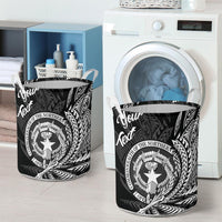 Northern Mariana Islands Laundry Basket - Custom Personalised Wings Style - Polynesian Pride