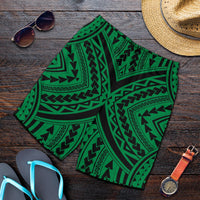 Polynesian Tradition Green Men's Short - Polynesian Pride