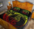 Polynesian Quilt Bed Set - Polynesian Reggae Seahorse Tattoo - Polynesian Pride