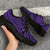 Polynesian Maori Lauhala Violet Chunky Sneakers - Polynesian Pride