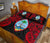 Guam Polynesian Custom Personalised Quilt Bed Set - Guam Spirit - Polynesian Pride