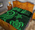 Palau Quilt Bed Set - Green Tentacle Turtle - Polynesian Pride