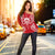 Tuvalu Polynesian Shoulder Sweater Map Red White - Polynesian Pride