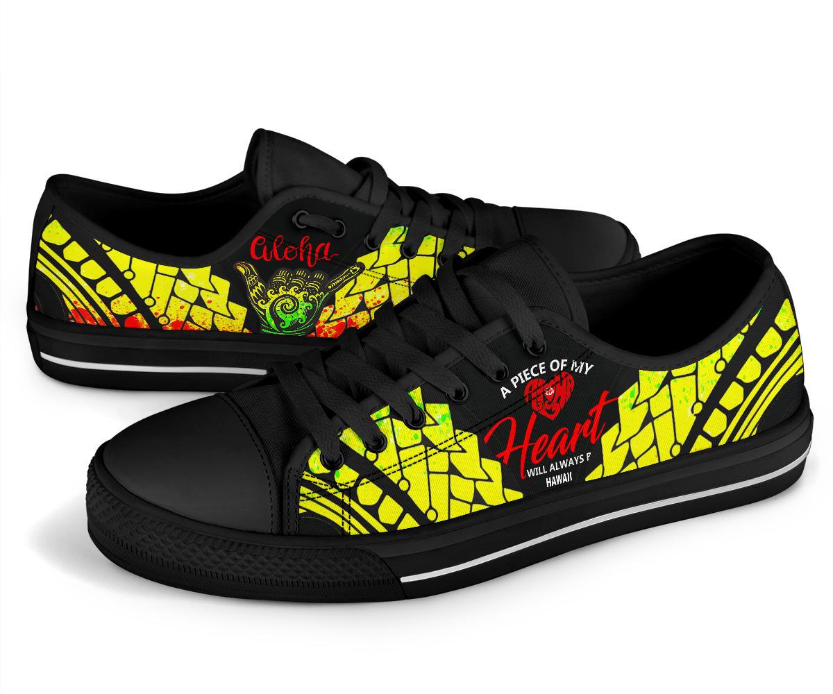 Hawaii Low Tops - A Piece Of My Heart - Polynesian Pride
