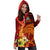 Fiji Women's Hoodie Dress - Tribal Tuna Fish - Polynesian Pride