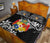 Mate Ma'a Tonga Rugby Quilt Bed Set Polynesian Unique Vibes - Black - Polynesian Pride