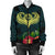 Polynesian Hawaii Kanaka Maoli Bomber Jacket - Heart with Hibiscus - Polynesian Pride