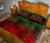 Polynesian Quilt Bed Set - Red Hibiscus Patterns - Polynesian Pride