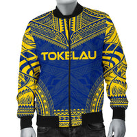 Tokelau Flag Polynesian Chief Men's Bomber Jacket - Polynesian Pride