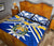 Nauru Rugby Quilt Bed Set Symbol Star Polynesian - Polynesian Pride