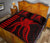 Hawaii Octopus KaKau Polynesian Quilt Bed Set - Red - Polynesian Pride