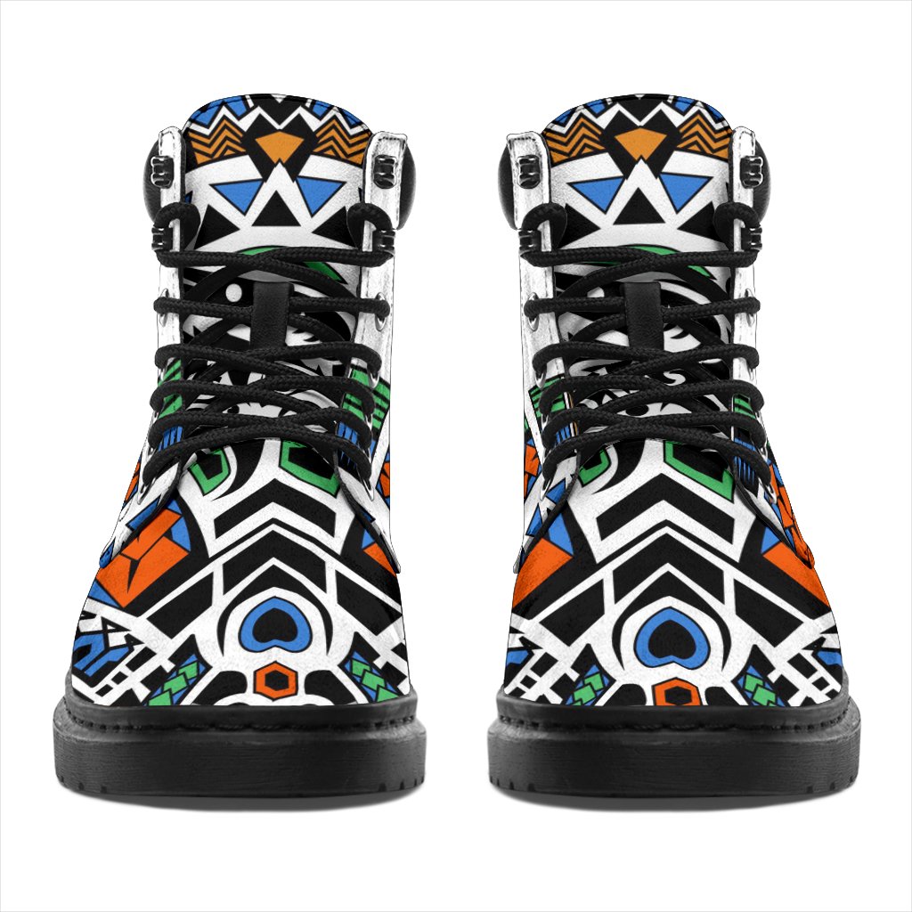 Polynesian 38 Season Boots - Polynesian Pattern - Polynesian Pride