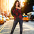 Niue Polynesian Shoulder Sweater Map Red - Polynesian Pride