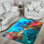 New Caledonia Area Rug - Sea Turtle Coral Treasure - Polynesian Pride