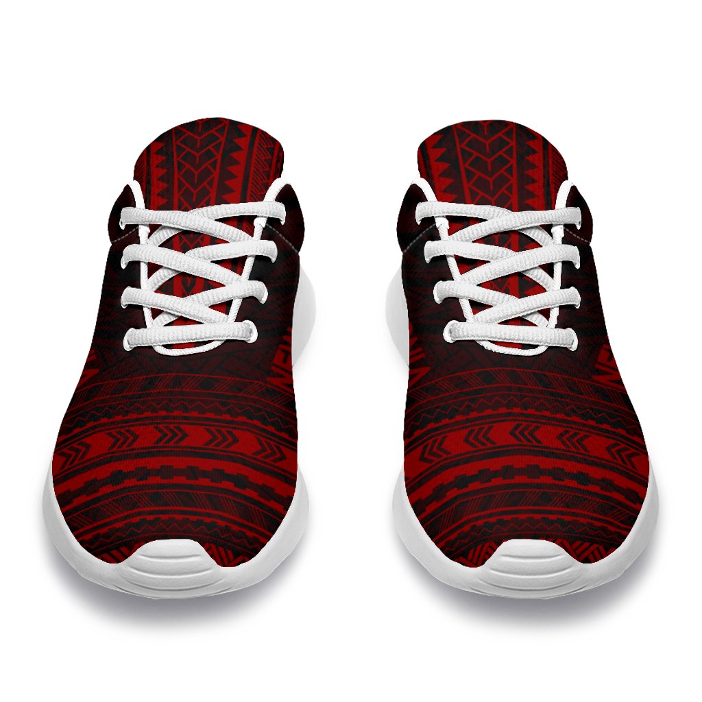 New Caledonia Sporty Sneakers - Polynesian Chief Red Version - Polynesian Pride