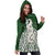 Maori Moko Tattoo Hoodie Dress, Manaia Pounamu - Polynesian Pride