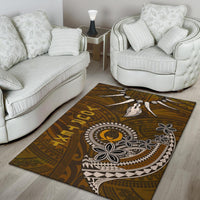 Pohnpei Custom Personalised Area Rugs - Polynesian Boar Tusk - Polynesian Pride
