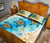 Hawaii Fresh Beach Turtle Plumeria Quilt Bed Set - AH - Brian Style - Polynesian Pride