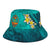 Guam Polyesian Bucket Hat - Manta Ray Ocean - Polynesian Pride