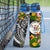 Niue Custom Personalised Hydro Tracking Bottle - Seal Spiral Polynesian Patterns - Polynesian Pride