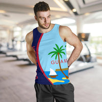 Chamorro - Guam Men's Tank Top Coat Of Arms Th5 - Polynesian Pride