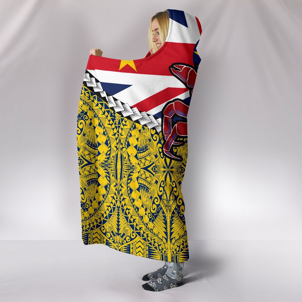 Niue Special Hooded Blanket Z2 - Polynesian Pride