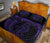 Polynesian Quilt Bed Set - Polynesian Purple Seahorse Tattoo - Polynesian Pride