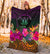 Niue Polynesian Premium Blanket - Summer Hibiscus - Polynesian Pride