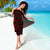 New Caledonia Sarong - Turtle Hibiscus Pattern Red - Polynesian Pride
