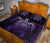 Maori Turtle Quilt Bed Set Purple - Polynesian Pride