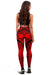 Polynesian Leggings - Guam Flag, Seal with Maui Moana Tattoo - Polynesian Pride