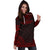 Marquesas Islands Women's Hoodie Dress - Polynesian Red Chief - Polynesian Pride