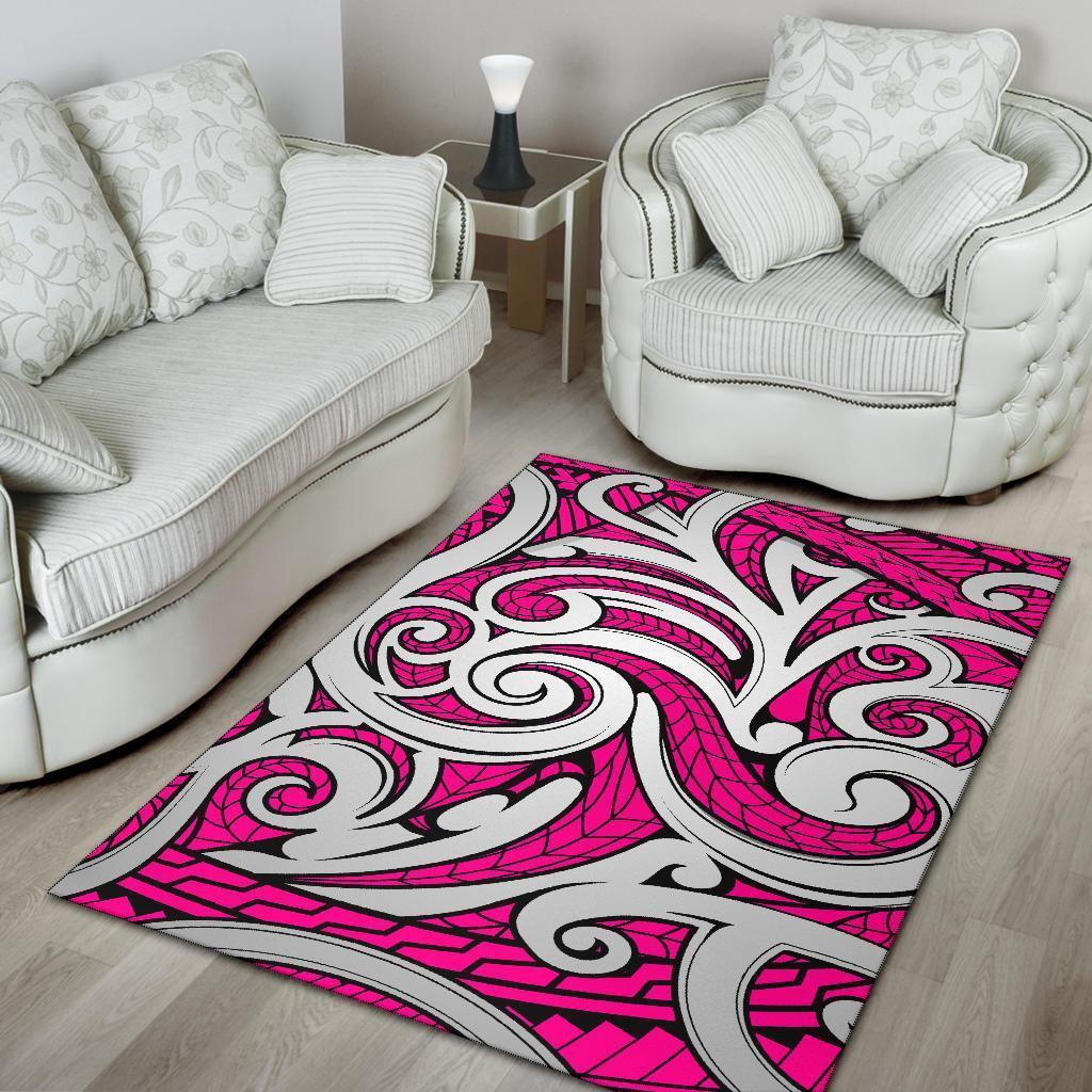 Hawaii Area Rug Polynesian Maori Ethnic Ornament AH - Polynesian Pride