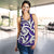 Polynesian Maori Ethnic Ornament Violet Women's Racerback Tank Top - Polynesian Pride