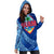 Guam Hoodie Dress - Polynesian Patterns Sport Style - Polynesian Pride