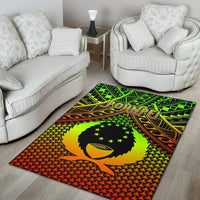 Polynesian Pohnpei Area Rug - Reggae Vintage Polynesian Patterns - Polynesian Pride