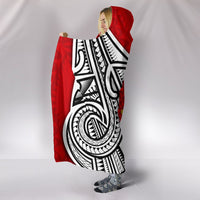 Tonga Rugby Hooded Blanket Polynesian Style - Polynesian Pride