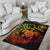 Hawaii Polynesian Area Rug - Vintage Polynesian Turtle (Reggae) - Polynesian Pride