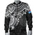 Fiji Polynesian Bomber Jacket (Men) - White Turtle - Polynesian Pride