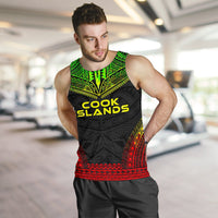 Cook Islands Men's Tank Top - Polynesian Chief Reggae Version - Polynesian Pride