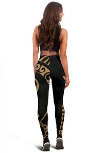 Kanaka Gold Polynesian Women's Leggings - Polynesian Pride