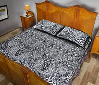 Hawaii Quilt Bed Set Polynesia Lauhala Mix AH - Polynesian Pride